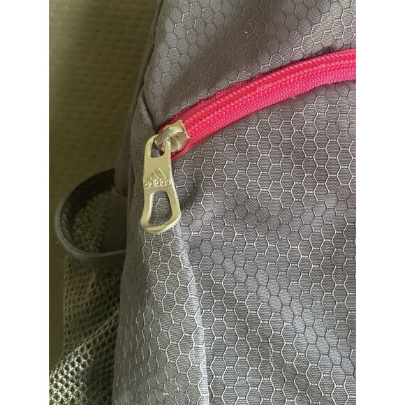 Adidas 15” Stratton 3 Pink/Gray Backpack - Picture 3 of 10